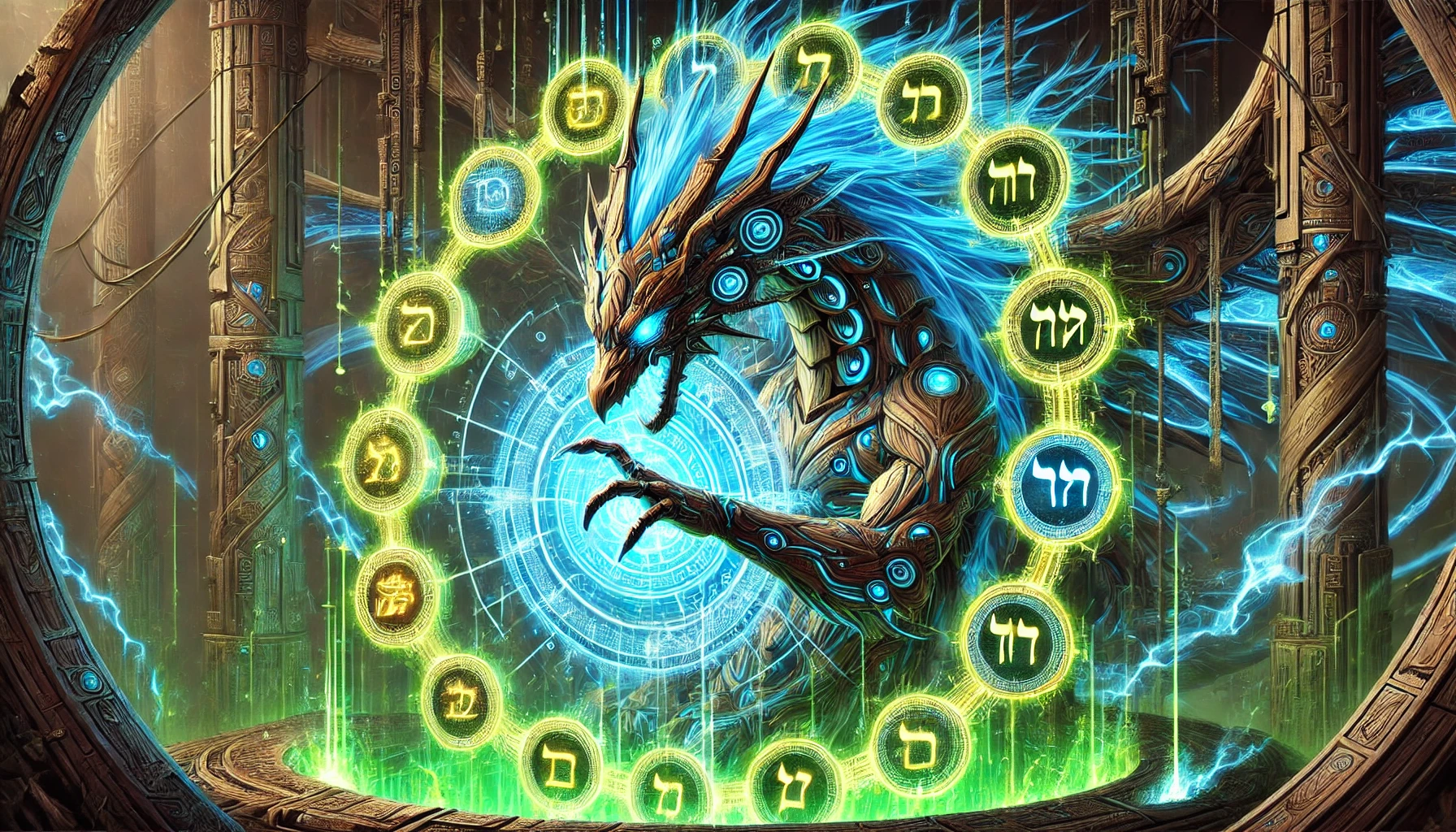 The Wood Dragon sealing the breach